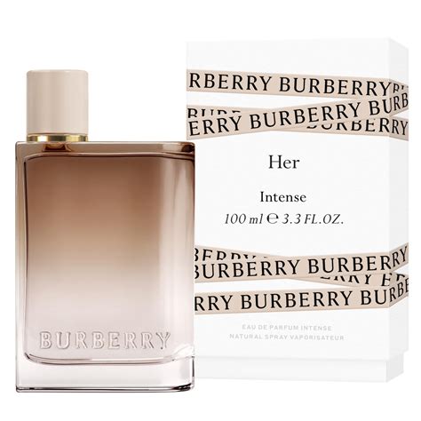 Burberry her perfume face